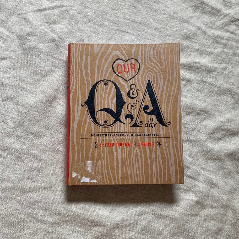 Our Q&A a Day 3-Year Journal for 2 People Potter Style Couples Guided Diary New